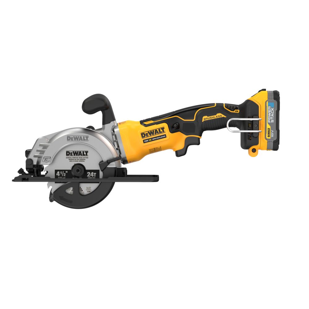 18V/1.7Ah Akku Handkreissäge 115mm TSTAK-Box (DeWALT DCS571E1T-XJ)