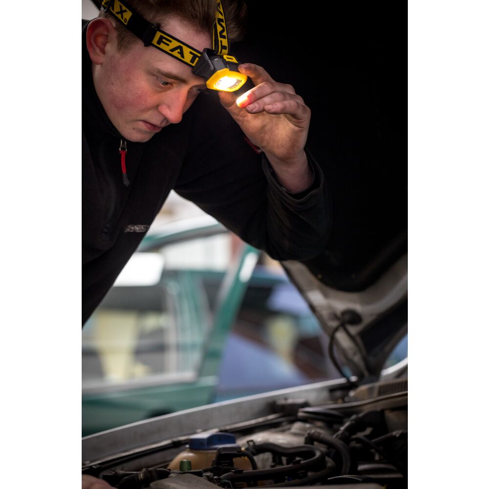 50+200Lm LED-Stirnleuchte, IP54, Lampe (STANLEY FMHT81509-0)