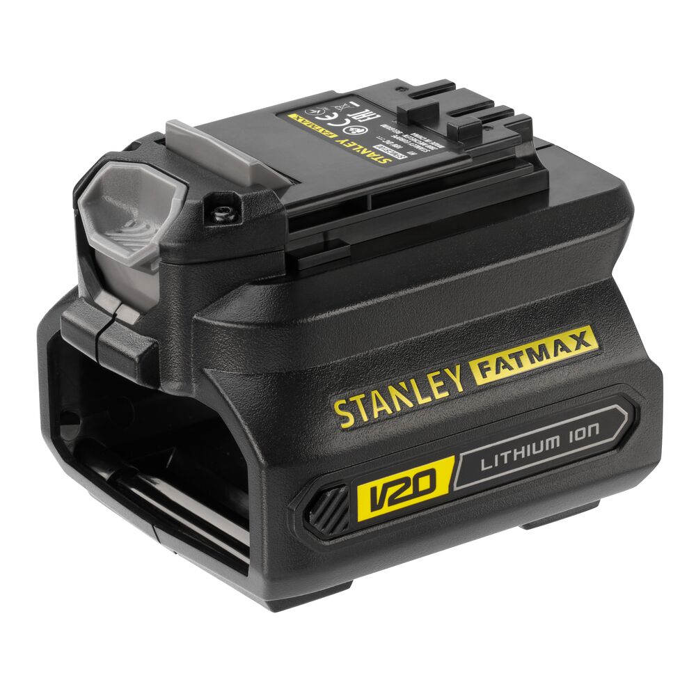 18V/2,0Ah FATMAX® V20 Akku-Adapter, Ohne Akku (STANLEY SFMCB100-XJ)