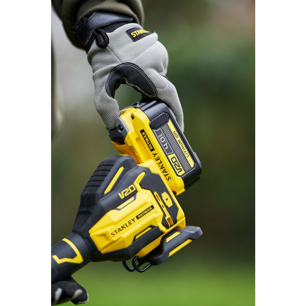 18V/4.0Ah Akku-Rasentrimmer 33cm V20+Ladegerät (STANLEY SFMCSTB933M-QW)