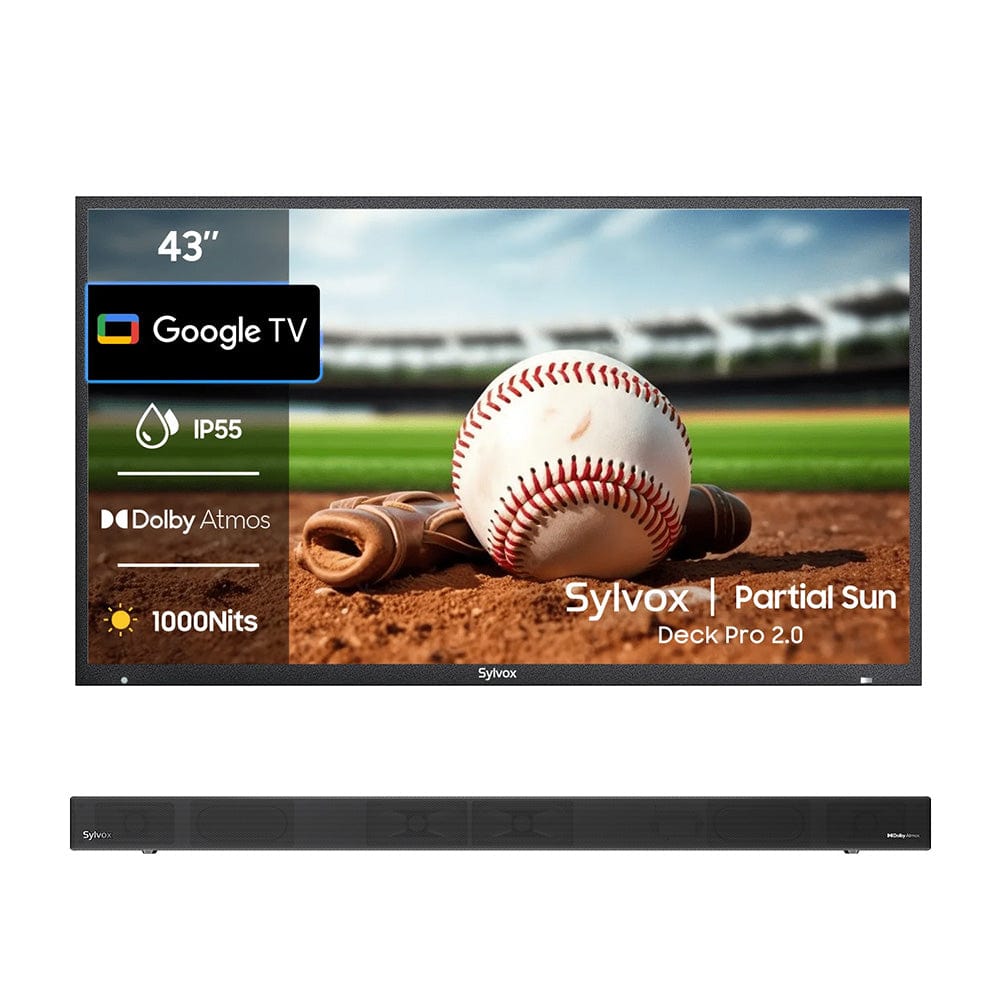 43" Smart Outdoor Fernseher von Google TV - Deck Pro Serie 2.0 Gen.