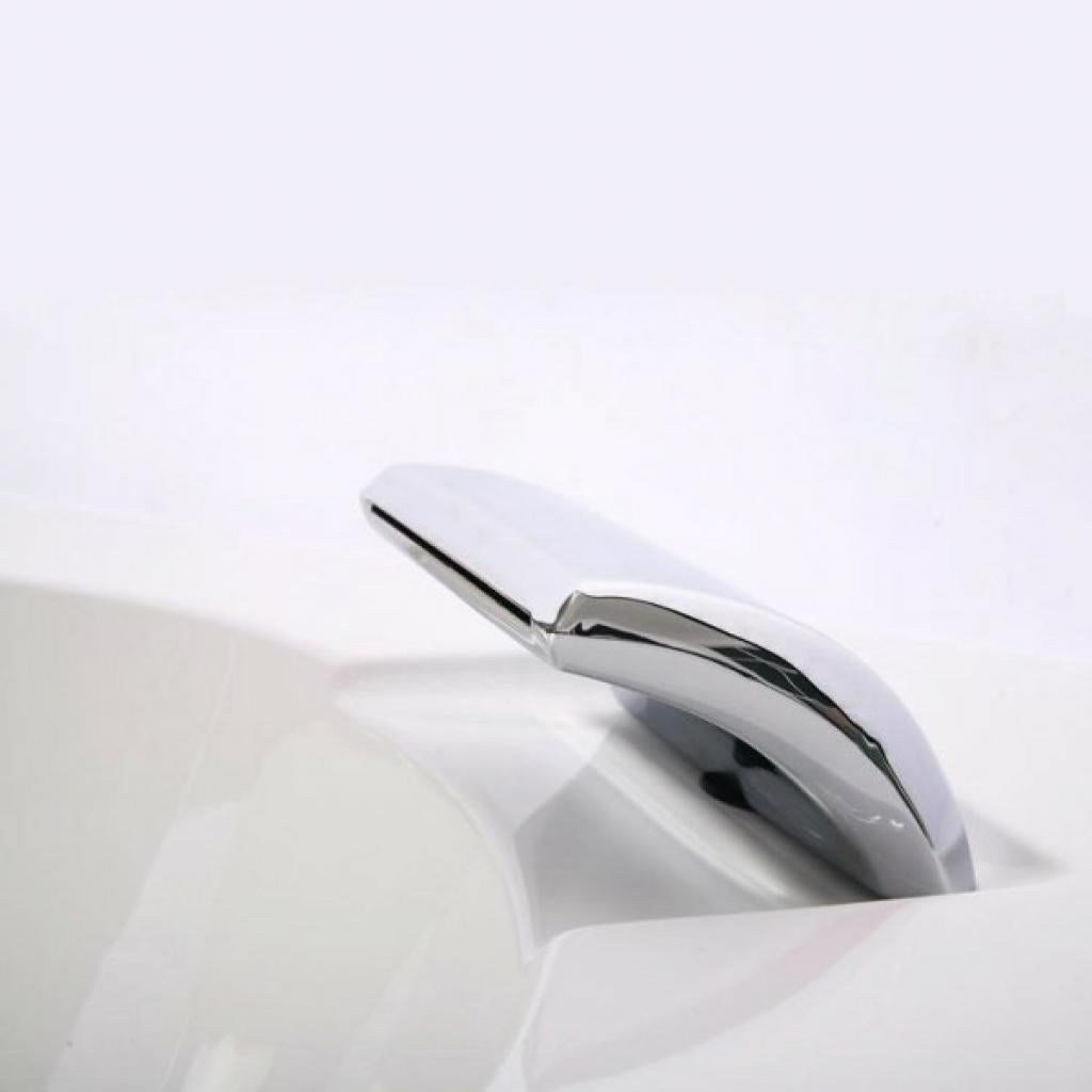 182x90 cm – Lichttherapie & Reinigungsfunktion, Wasserfall