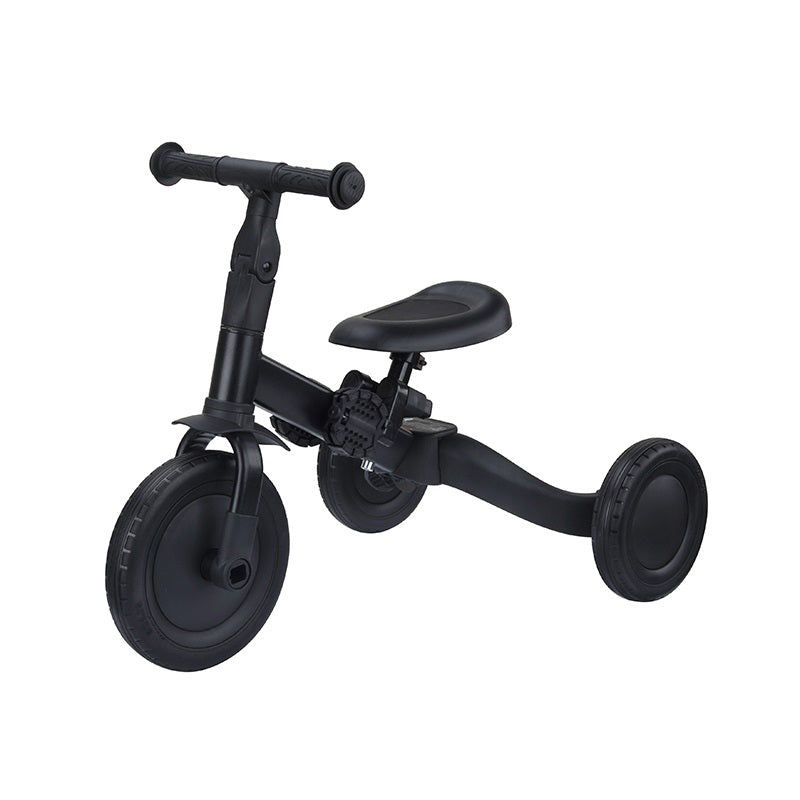 KAYA 4 in 1 Dreirad und Laufrad - schwarz Topmark