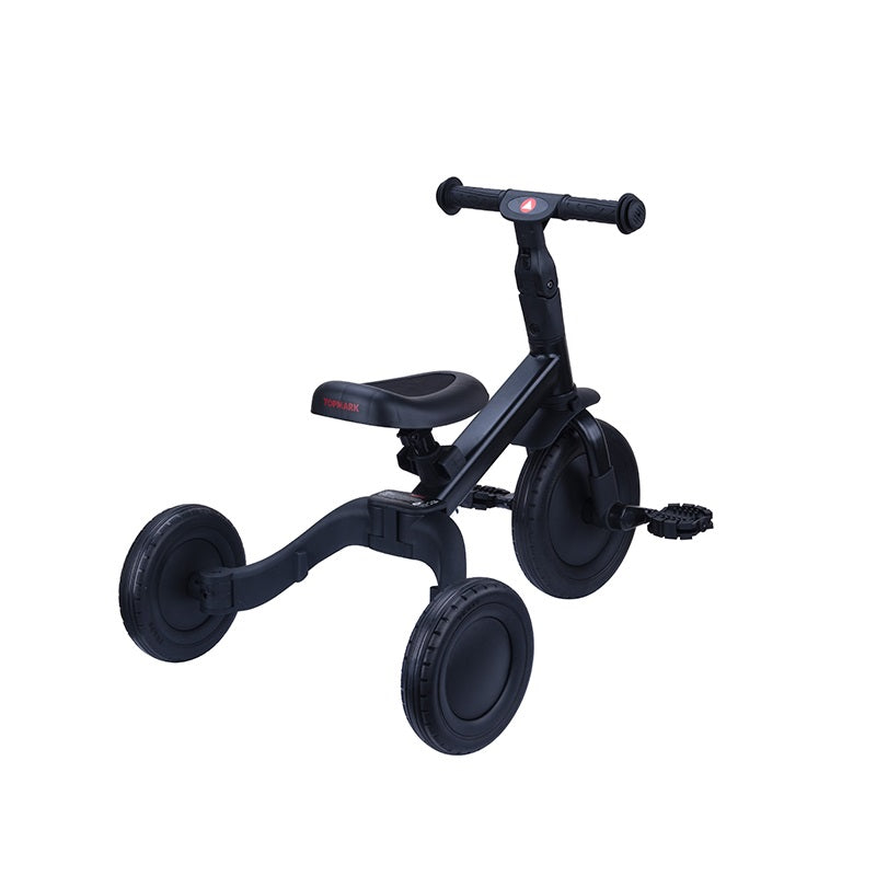 KAYA 4 in 1 Dreirad und Laufrad - schwarz Topmark