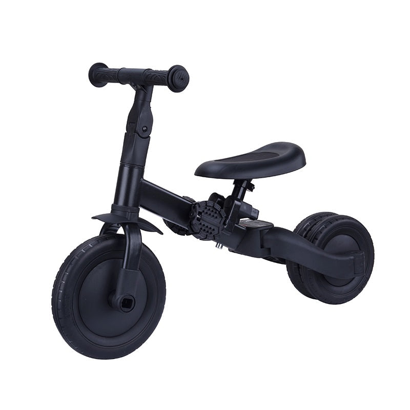 KAYA 4 in 1 Dreirad und Laufrad - schwarz Topmark
