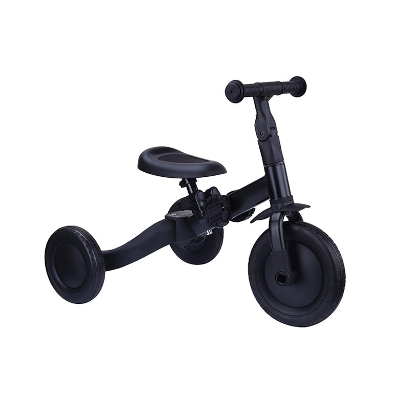 KAYA 4 in 1 Dreirad und Laufrad - schwarz Topmark