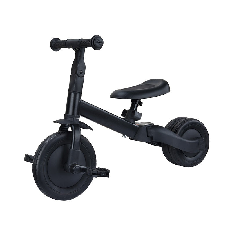 KAYA 4 in 1 Dreirad und Laufrad - schwarz Topmark