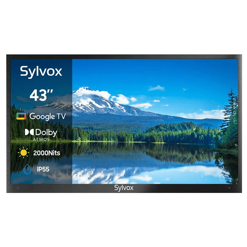 43" Smart Outdoor Fernseher von Google TV - Pool Pro Serie 2.0 Gen.