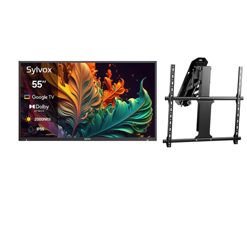 55" QLED Outdoor Fernseher Smart von Google TV  - Pool Pro Serie 2.0 Gen. QLED Version