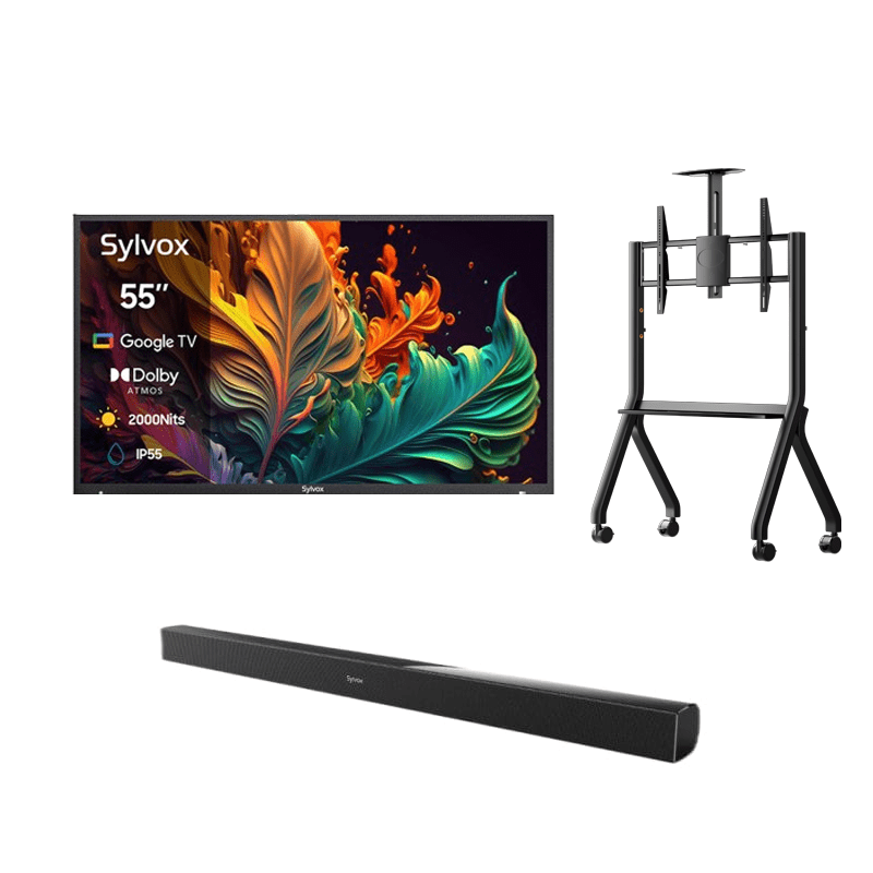 55" QLED Outdoor Fernseher Smart von Google TV  - Pool Pro Serie 2.0 Gen. QLED Version