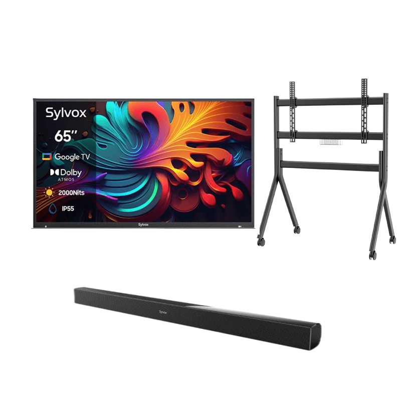 65" QLED Outdoor Fernseher Smart von Google TV  - Pool Pro Serie 2.0 Gen. QLED Version