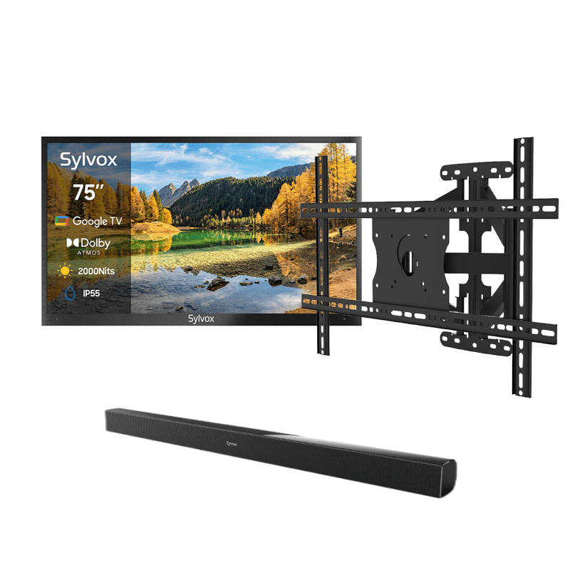 75" Smart Outdoor Fernseher von Google TV - Pool Pro Serie 2.0 Gen.
