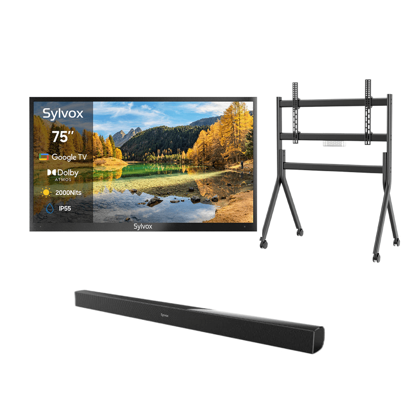 75" Smart Outdoor Fernseher von Google TV - Pool Pro Serie 2.0 Gen.