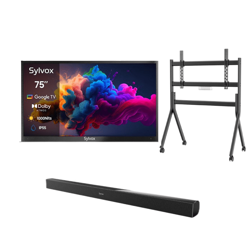 75" QLED Outdoor Fernseher Smart von Google TV - Deck Pro Serie 2.0 Gen. QLED Version